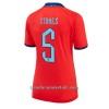 Camiseta de fútbol Inglaterra John Stones 5 Segunda Equipación Mundial 2022 - Mujer